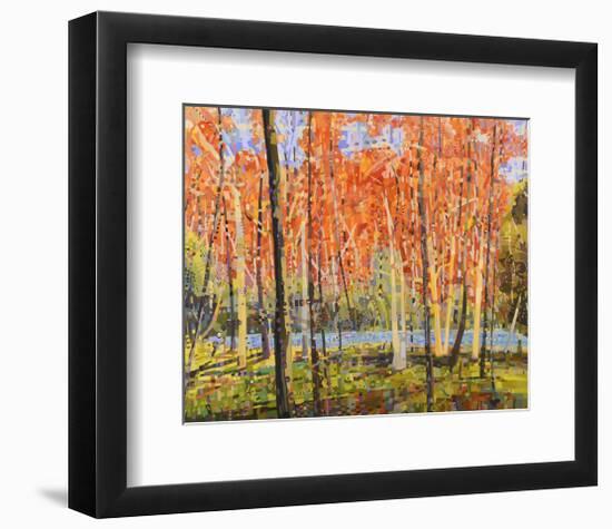 Forest Glow-Jean Cauthen-Framed Art Print