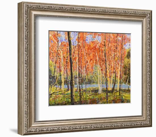 Forest Glow-Jean Cauthen-Framed Art Print