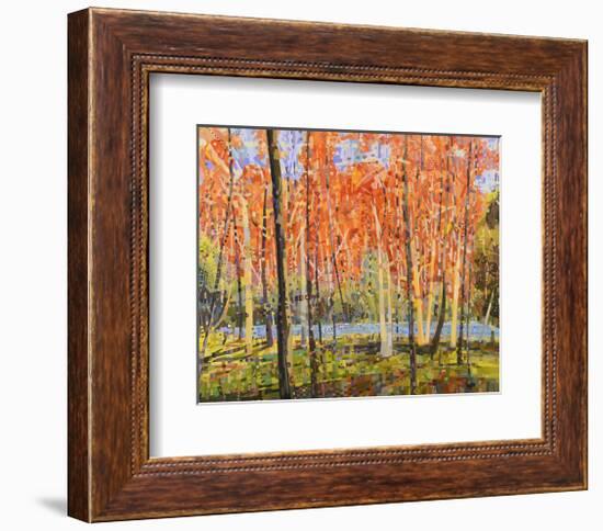 Forest Glow-Jean Cauthen-Framed Art Print