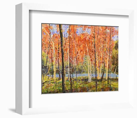 Forest Glow-Jean Cauthen-Framed Art Print