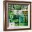 Forest Green Collage-Gail Peck-Framed Photo