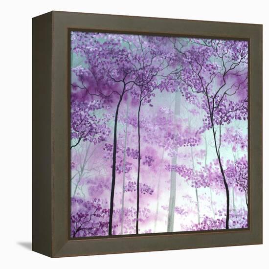 Forest Greeting-Herb Dickinson-Framed Premier Image Canvas