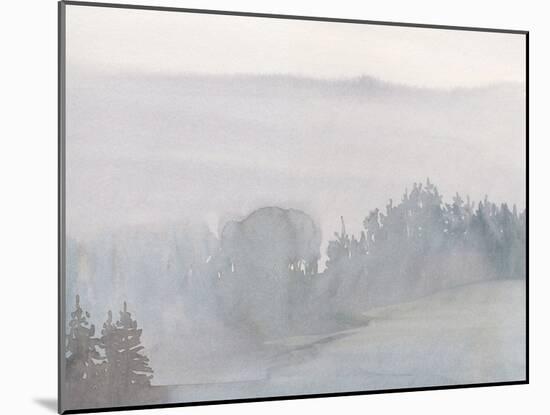 Forest Haze-Sandra Jacobs-Mounted Giclee Print