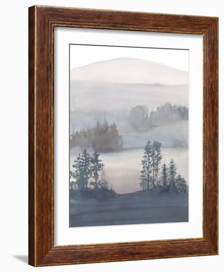 Forest Illusion-Sandra Jacobs-Framed Giclee Print