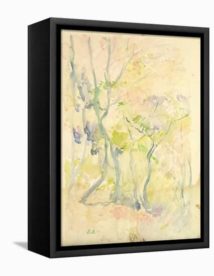 Forest in Fontainebleau, 1893 (W/C on Paper)-Berthe Morisot-Framed Premier Image Canvas