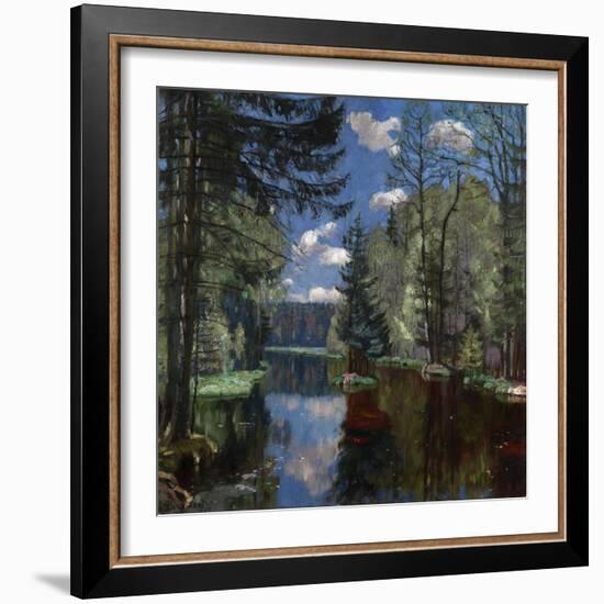 Forest Lake, 1934-Stanislav Yulianovich Zhukovsky-Framed Giclee Print