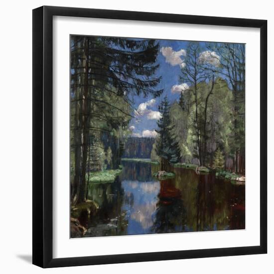 Forest Lake, 1934-Stanislav Yulianovich Zhukovsky-Framed Giclee Print