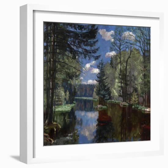 Forest Lake, 1934-Stanislav Yulianovich Zhukovsky-Framed Giclee Print