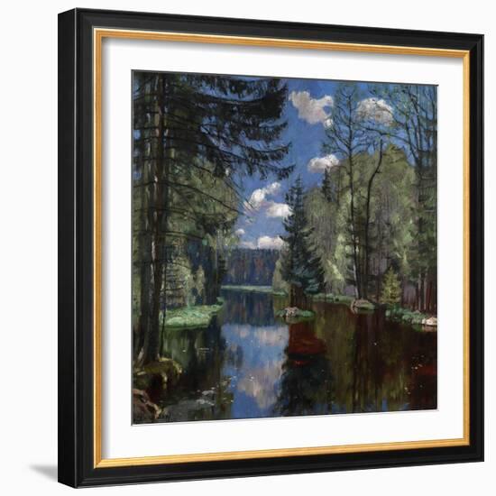 Forest Lake, 1934-Stanislav Yulianovich Zhukovsky-Framed Giclee Print