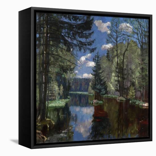 Forest Lake, 1934-Stanislav Yulianovich Zhukovsky-Framed Premier Image Canvas