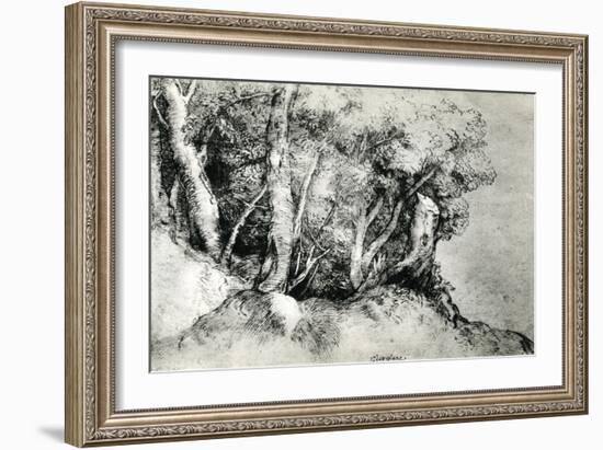 Forest Landscape, C1516-1518-Titian (Tiziano Vecelli)-Framed Giclee Print