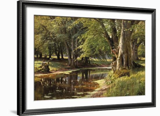 Forest Landscape-Peder Mork Monsted-Framed Giclee Print