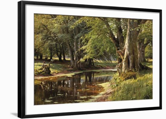 Forest Landscape-Peder Mork Monsted-Framed Giclee Print