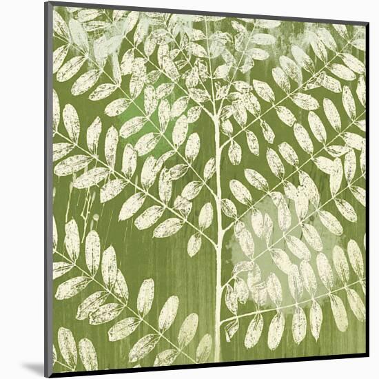 Forest Leaves-Erin Clark-Mounted Giclee Print