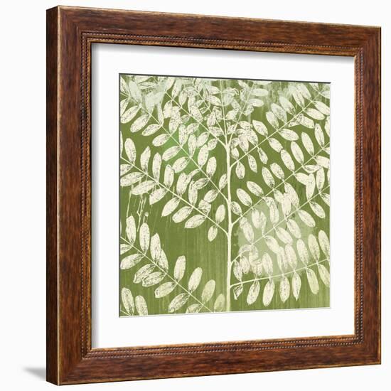 Forest Leaves-Erin Clark-Framed Art Print