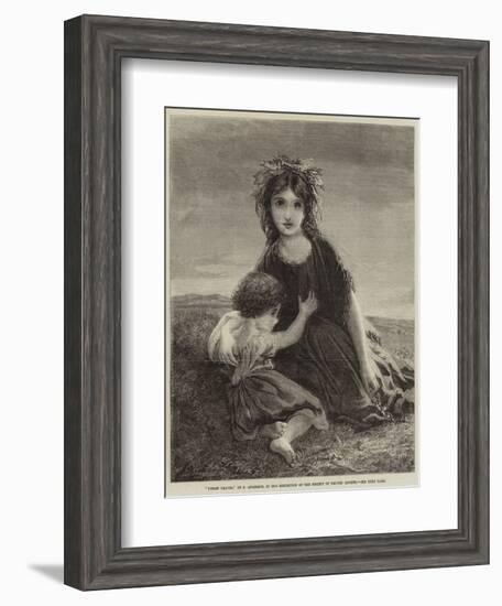 Forest Leaves-Sophie Anderson-Framed Giclee Print