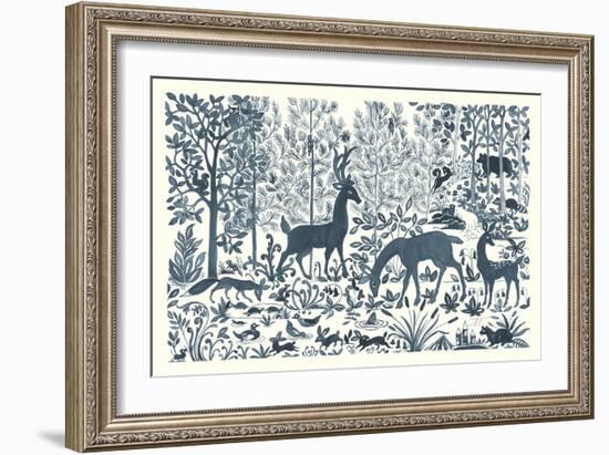 Forest Life I-Miranda Thomas-Framed Art Print