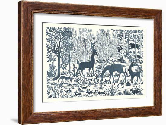 Forest Life I-Miranda Thomas-Framed Art Print