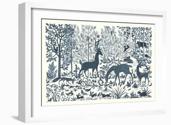 Forest Life I-Miranda Thomas-Framed Art Print