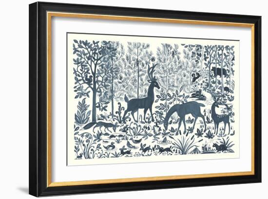 Forest Life I-Miranda Thomas-Framed Art Print