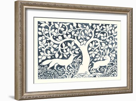 Forest Life III-Miranda Thomas-Framed Premium Giclee Print