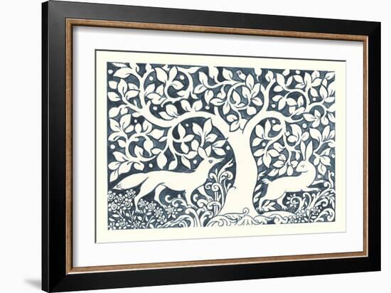 Forest Life III-Miranda Thomas-Framed Premium Giclee Print