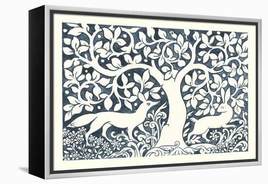 Forest Life III-Miranda Thomas-Framed Stretched Canvas