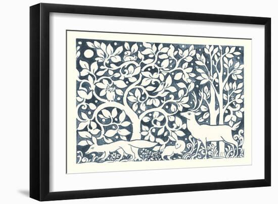 Forest Life IV-Miranda Thomas-Framed Art Print