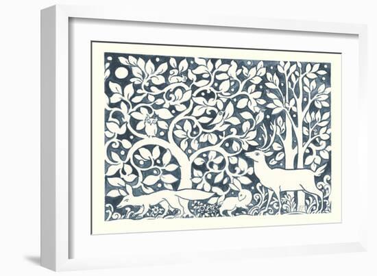 Forest Life IV-Miranda Thomas-Framed Art Print