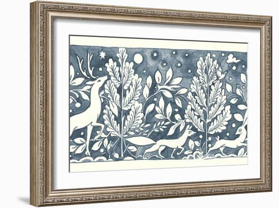 Forest Life IX-Miranda Thomas-Framed Art Print