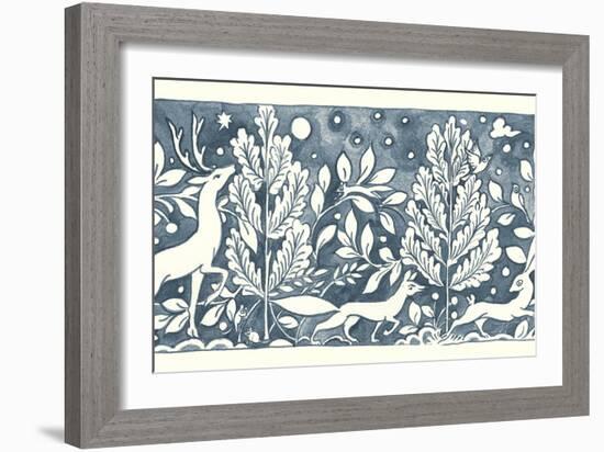 Forest Life IX-Miranda Thomas-Framed Art Print