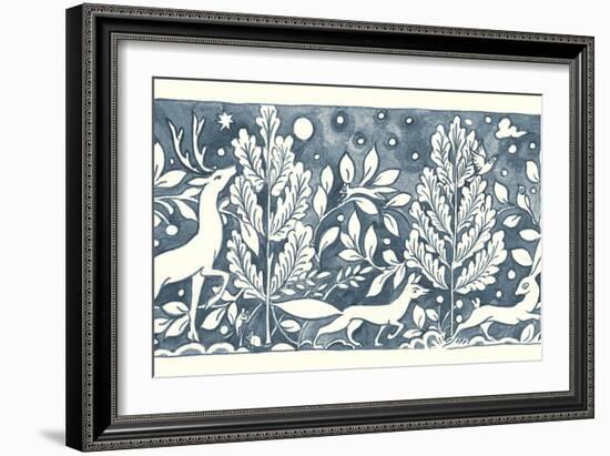 Forest Life IX-Miranda Thomas-Framed Art Print