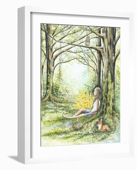 Forest Meditation-Michelle Faber-Framed Giclee Print