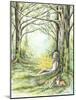 Forest Meditation-Michelle Faber-Mounted Giclee Print