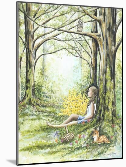 Forest Meditation-Michelle Faber-Mounted Giclee Print