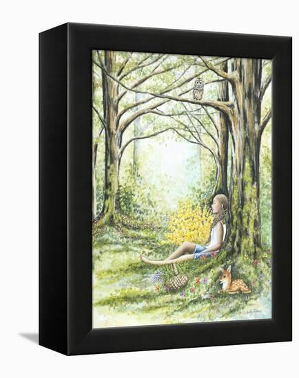 Forest Meditation-Michelle Faber-Framed Premier Image Canvas