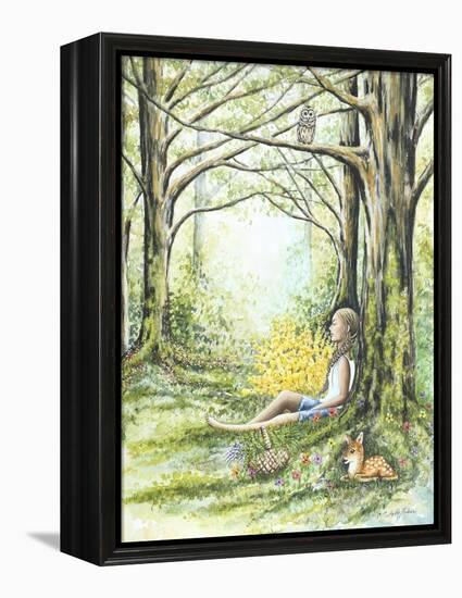Forest Meditation-Michelle Faber-Framed Premier Image Canvas