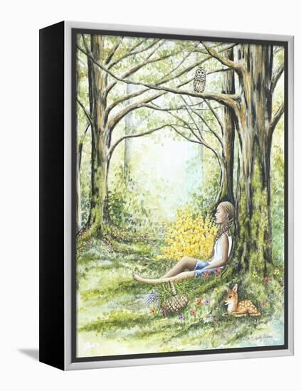 Forest Meditation-Michelle Faber-Framed Premier Image Canvas