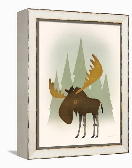 Forest Moose-Ryan Fowler-Framed Stretched Canvas