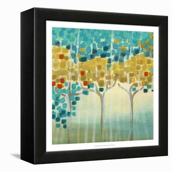 Forest Mosaic I-Erica J. Vess-Framed Stretched Canvas