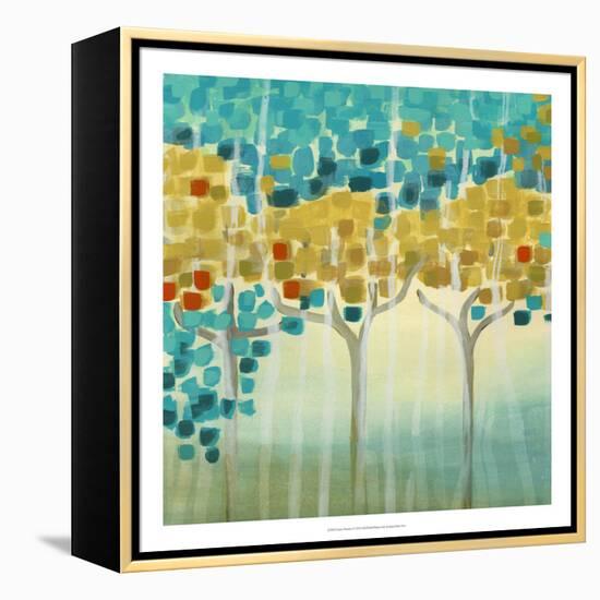 Forest Mosaic I-Erica J. Vess-Framed Stretched Canvas