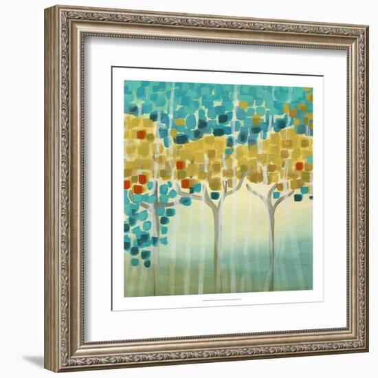 Forest Mosaic I-Erica J. Vess-Framed Art Print