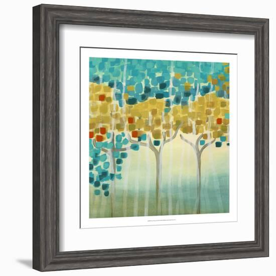 Forest Mosaic I-Erica J. Vess-Framed Art Print