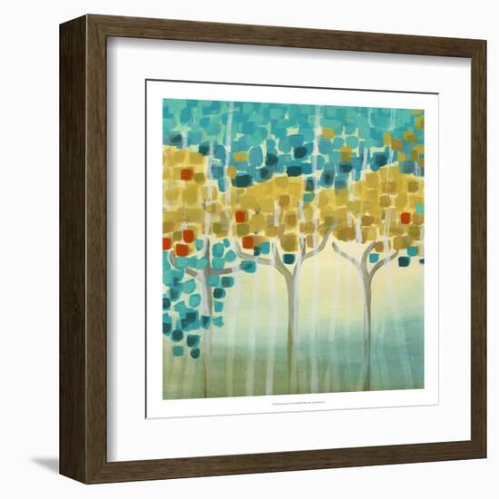 Forest Mosaic I-Erica J. Vess-Framed Art Print