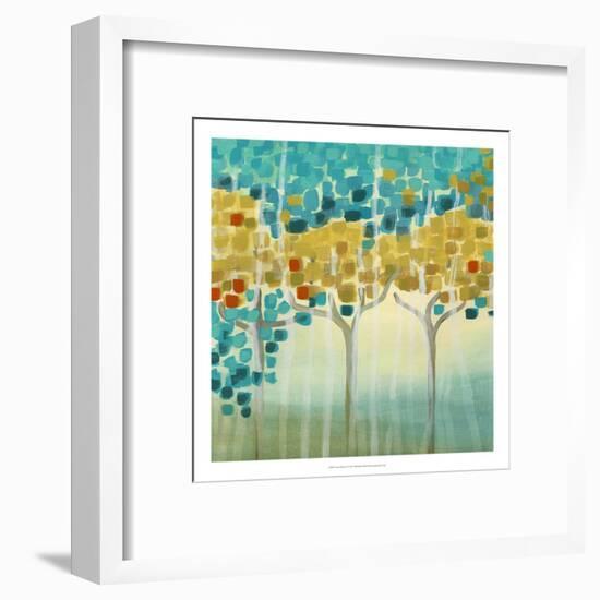 Forest Mosaic I-Erica J. Vess-Framed Art Print