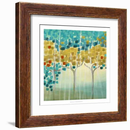 Forest Mosaic I-Erica J. Vess-Framed Art Print