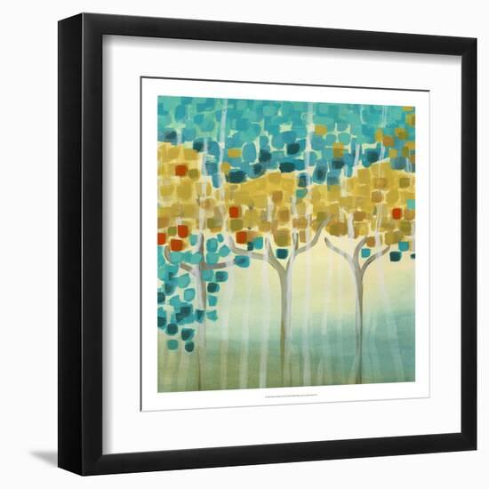 Forest Mosaic I-Erica J. Vess-Framed Art Print