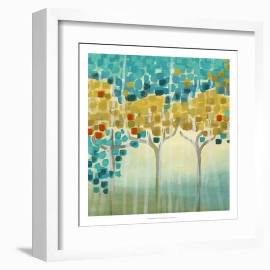 Forest Mosaic I-Erica J. Vess-Framed Art Print