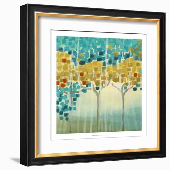 Forest Mosaic I-Erica J. Vess-Framed Art Print