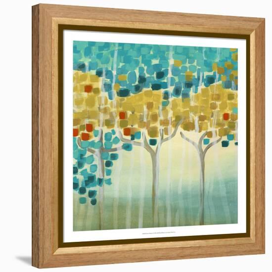 Forest Mosaic I-Erica J. Vess-Framed Stretched Canvas